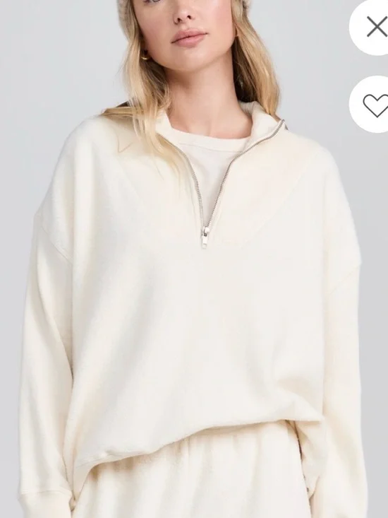 THE GREAT. Slouch Trail Sweatshirt - Picture 4 of 7